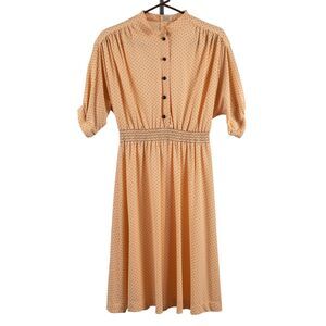 Vintage 70s Philip of Dallas midi dress size S/M